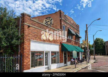 Memphis, TN, USA - September 24, 2019:  The legendary Sun Studio on Union Avenue has been called the birthplace of Rock and Roll. Owner Sam Phillips r Stock Photo