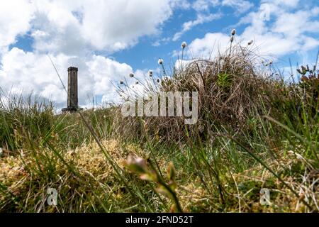 Peel Tower, Holcombe Hill near Bury. Stock Photo