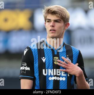 Club's Charles De Ketelaere pictured during a soccer match between Club Brugge KV and Royal Antwerp FC, Sunday 16 May 2021 in Brugge, on day 4 of the Stock Photo