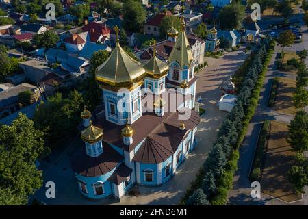 Ciuflea AKA Sf Teodor Tiron Monastery view Stock Photo