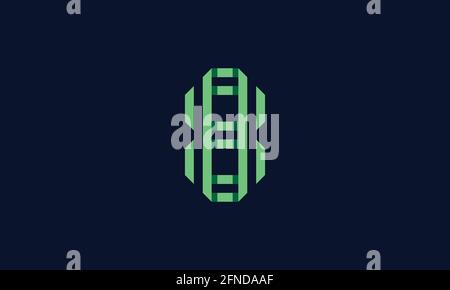 NUMBER 8 LOGO DESIGN WITH NEGATIVE SPACE EFFECT Stock Vector