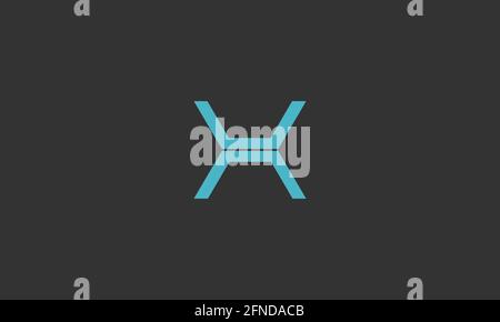 LETTER X OR VA LOGO DESIGN Stock Vector