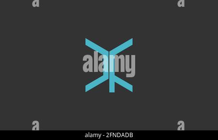 letters pc logo design or cp logo concept Stock Vector