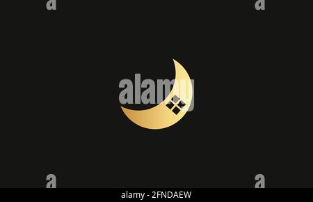 REAL ESTATE LOGO DESIGN FOR ILLUSTRATION USE Stock Vector