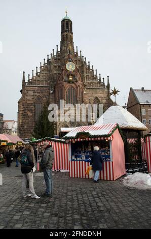 Nuremburg Christmas Market Stock Photo