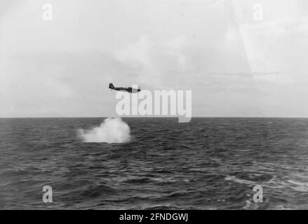 Fairey Fulmar in Flight Stock Photo