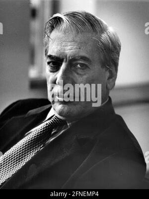 Mario Vargas Llosa (born 1936), Peruvian writer. [automated translation] Stock Photo