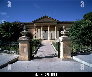 Roman villa (museum) in neoclassical style in Rabat on Malta [automated translation] Stock Photo