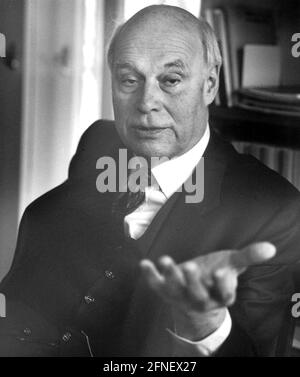Hans F. Zacher, Prof. Dr. jur. ( 22 June 1928), German jurist and former President of the Max Planck Society, Munich (1996). [automated translation] Stock Photo