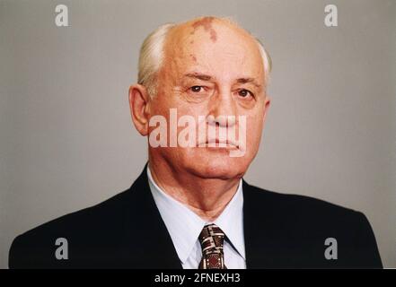 Mikhail Gorbachev, former president of the USSR. Photo: Michael Ebner. [automated translation] Stock Photo
