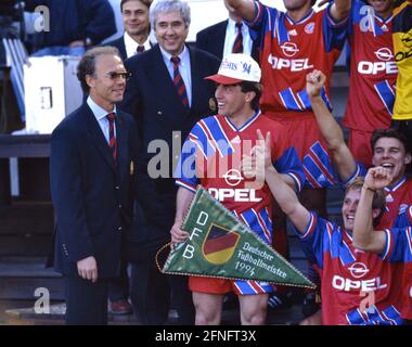 Soccer 1st Bundesliga 1993/1994 34th Matchday 07.05.1994