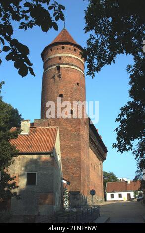 PL-Poland / East Prussia / 8/1995 Allenstein, the old castle of the Teutonic Knights // Places / Cities / History / Eastern Conquest / Knights' Order The settlement was first mentioned in writing in 1348. The castle was built by the bishops of Moravia. In 1772 Allenstein came to Prussia, in the referendum in 1920 the majority voted for Germany, since 1945 it is Polish. [automated translation] Stock Photo