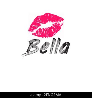 bella girl name Stock Photo  Alamy