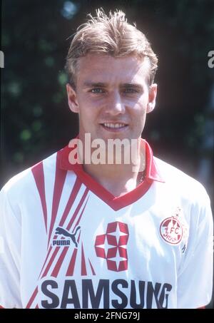 Hans-Dieter Flick (1. FC Köln) in portrait. Rec. 01.07.1990 (estimated). [automated translation] Stock Photo