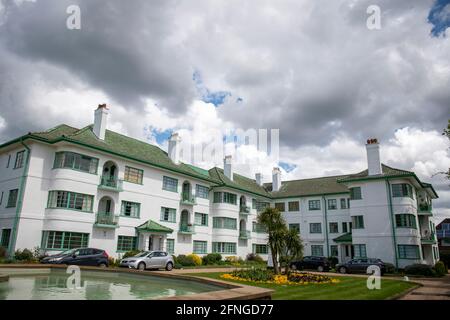 Grade 2 listed building Pinner Court in Pinner Harrow Stock Photo - Alamy