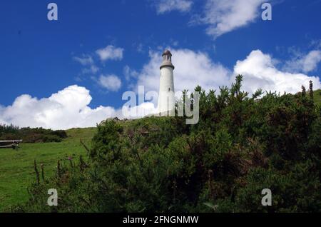 Hoad monument, Ulverston. Replica of the Eddystone lighthouse erected to commemorate Sir John Barrow, founder member Royal Geog. Society Stock Photo