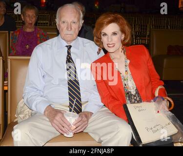 September 27, 2016, Westwood, California, USA: Dabney Coleman and Kat Kramer attend the ''On Golden Pond'' 25th Anniversary Screening Honoring Director Mark Rydell. (Credit Image: © Billy Bennight/ZUMA Wire) Stock Photo