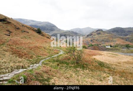 The Coppermines Valley, Lake District, Cumbria, England. Stock Photo