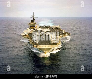 USS JOHN F. KENNEDY Stock Photo