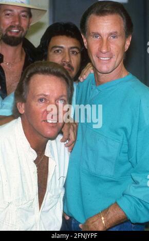 The Righteous Brothers, Bobby Hatfield BIll Medley 1986Photo by Adam Scull/PHOTOlink /MediaPunch Stock Photo