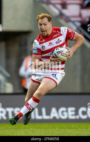 Leigh Sports Village, Lancashire, UK. 17th May, 2021. English Rugby League; Leigh Centurions versus Wigan Warriors; Jordan Thompson of Leigh Centurions Credit: Action Plus Sports/Alamy Live News Stock Photo