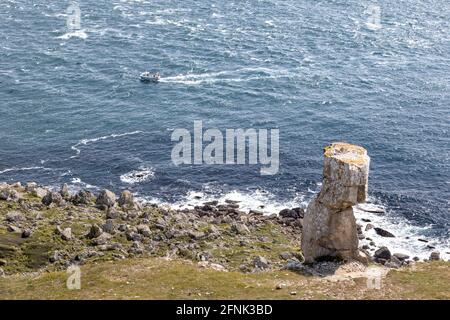 St Aldhelm's Head aka St Alban's Head, Jurassic Coast, Dorset Coast Path, Dorset, UK Stock Photo