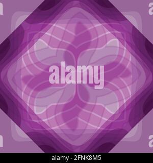 Modern abstract purple tile with transparency effect Stock Vector