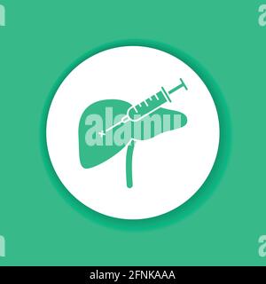 Biopsy color black glyph icon. Medical and scientific concept. Laboratory diagnostics. Pictogram for web, mobile app, promo. Stock Vector