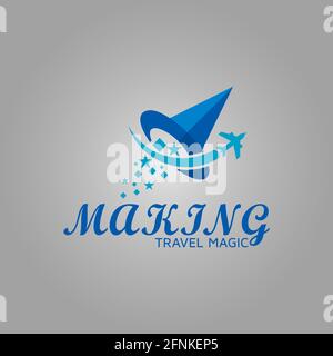 Logos are vector based built in Illustrator software. It is fully editable and scalable without losing resolution. Improve your visibility and Get a p Stock Vector