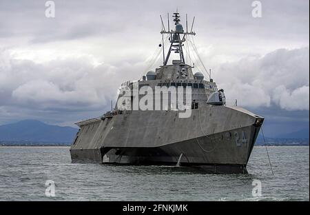 USS OAKLAND Stock Photo