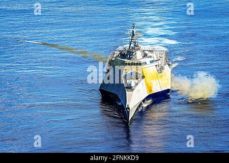 USS GABRIELLE GIFFORDS Stock Photo