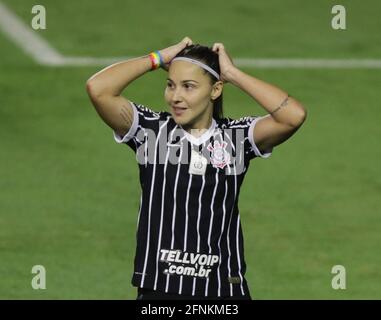 Giovanna Crivelari (#19 Corinthians) during the Campeonato Paulista Feminino  football match between Corinthians x Santos at Parque Sao Jorge in Sao  Paulo, Brazil. Richard Callis/SPP Credit: SPP Sport Press Photo. /Alamy Live