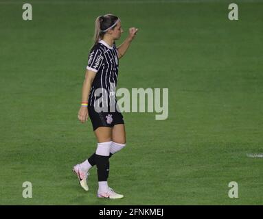 Giovanna Crivelari (#19 Corinthians) during the Campeonato Paulista Feminino  football match between Corinthians x Santos at Parque Sao Jorge in Sao  Paulo, Brazil. Richard Callis/SPP Credit: SPP Sport Press Photo. /Alamy Live