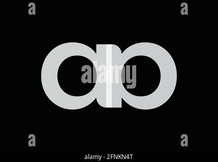 Initial letter ab logo design templet. Art and Illustration. Stock Vector