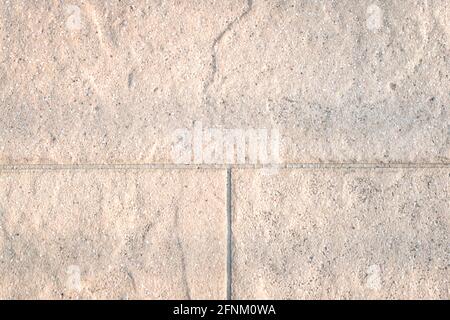 Beige color rustic texture background. Used floor tiles surface. Stock Photo
