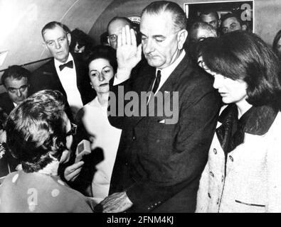 Johnson, Lyndon Baines, 27.8.1908 - 23.1.1973, American politician, ADDITIONAL-RIGHTS-CLEARANCE-INFO-NOT-AVAILABLE Stock Photo