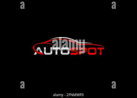 Car Garage Premium Concept Logo Design. Stock Vector