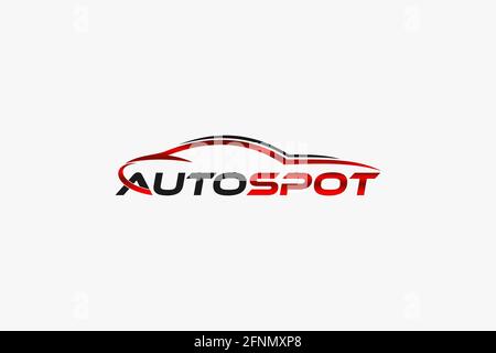 Car Garage Premium Concept Logo Design. Stock Vector