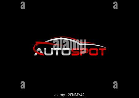 Car Garage Premium Concept Logo Design. Stock Vector