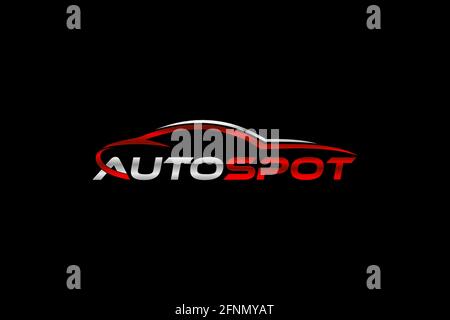 Car Garage Premium Concept Logo Design. Stock Vector
