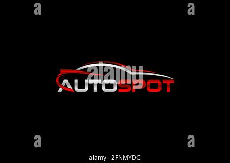 Car Garage Premium Concept Logo Design. Stock Vector