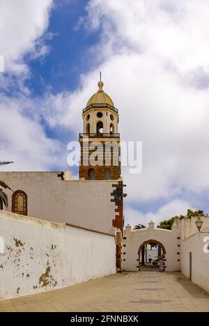 Travel impressions from Teguise, the former capital in the north of the Canary Island Lanzarote. Stock Photo