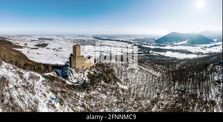 Ramstein castle in the Vosges Mountains, France Stock Photo - Alamy