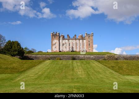 Drumlanig Castle near Thornhill in Dumfries and Galloway Scotland Stock Photo