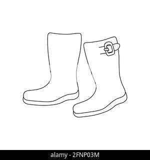 Boots-3 Simple vector icon. Illustration symbol design template for web  mobile UI element Stock Vector Image & Art - Alamy