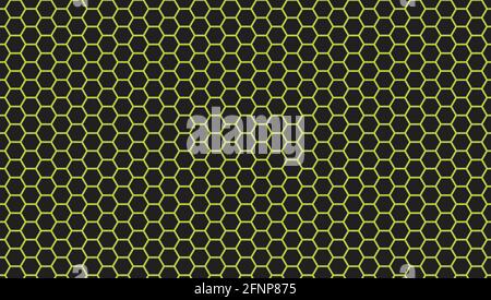 Abstract hexagonal wallpaper vector design illustration Stock Vector