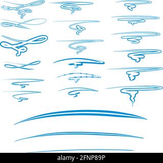 Set 1 of hand drawn text underlines and delimiters. Vector graphics. Customizable colors. Hand-written. Hand painted. Handmade. Stock Vector