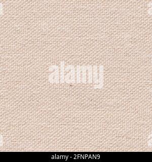 New coton canvas texture in elegant light beige color for your unique design. Seamless pattern background. Stock Photo