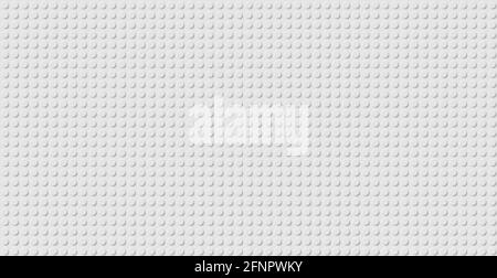 Realistic constructor, white and gray background - Vector illustration Stock Vector