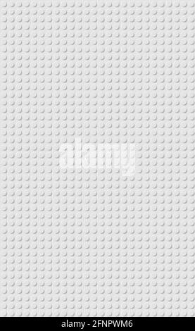 Realistic constructor, white and gray background - Vector illustration Stock Vector